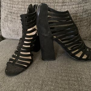 Nicole Millee black chunky heel size 9.5